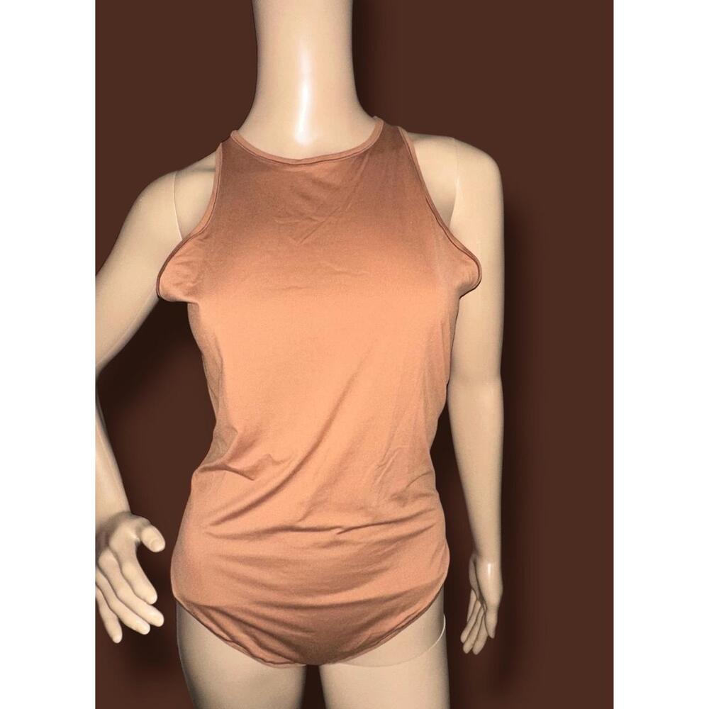 Victoria’s Secret PINK High Neck Open Back Bodysuit XL